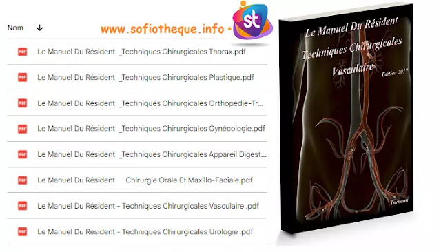 Manuel Du Résident Techniques Chirurgicales Vasculaire PDF