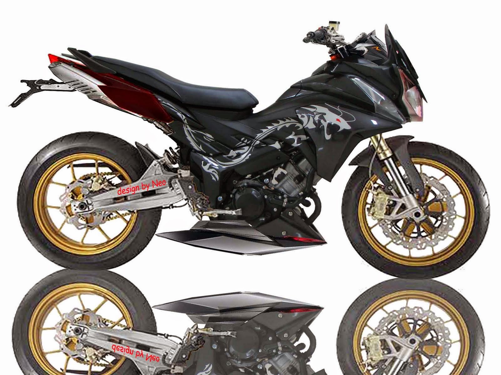 Kumpulan Foto Modifikasi Motor Honda CS1 Terbaru