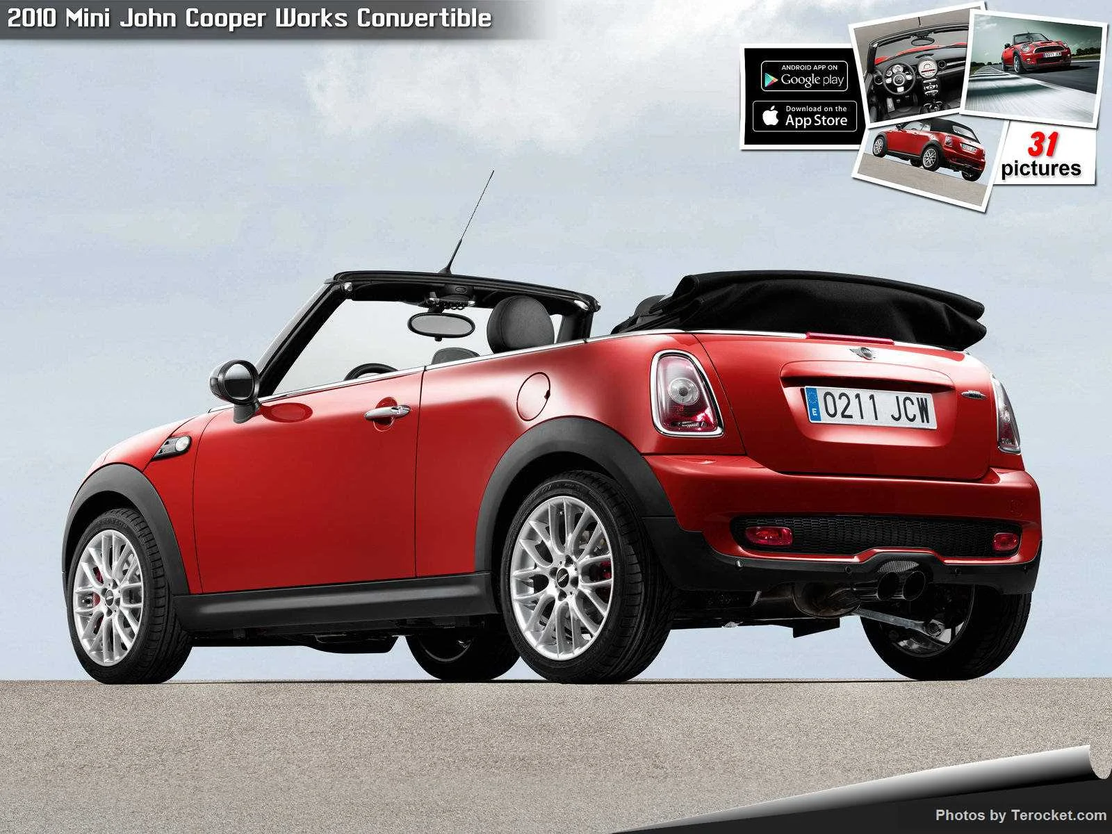 Hình ảnh xe ô tô Mini John Cooper Works Convertible 2010 & nội ngoại thất