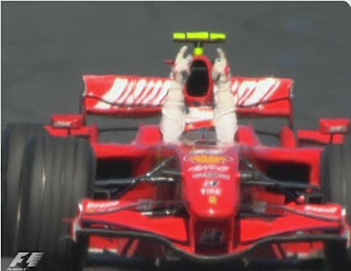 A dream start for Kimi Raikkonen