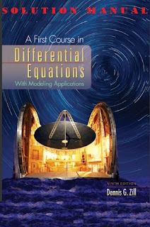 Complete Solutions Manual for Zill’s A First Course in Differential Equations with Modeling Applications, 7th Edition