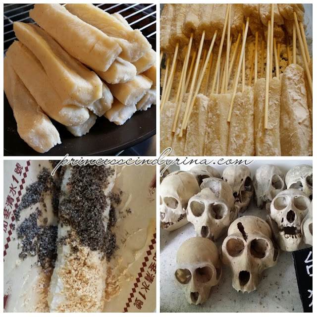 rice cakes and monkey skulls