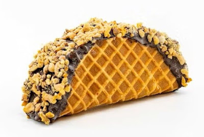 Cold Stone Creamery's Waffle Ice Cream Taco.