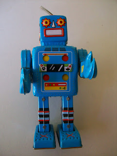 King of Toys lukisan robot 