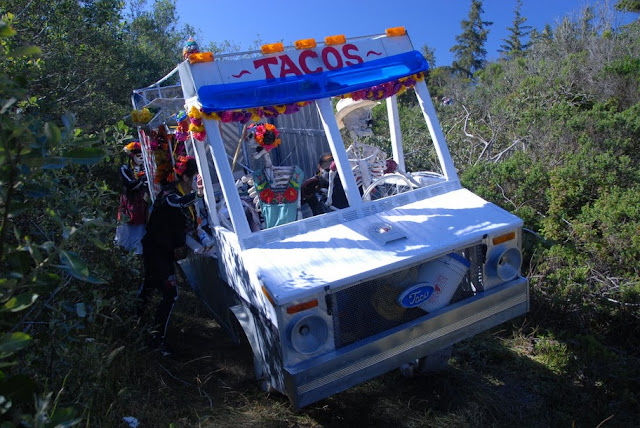 Dias de los Muertos Taco Truck - Kinetic Sculpture Race