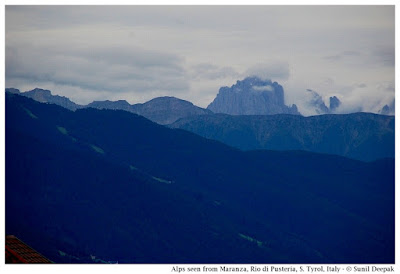 Alp mountains around Maranza (Rio di Pusteria, Alto Adige, Italy) - Images by Sunil Deepak