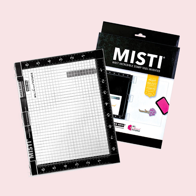 Hero Arts original black Misti stamping tool; cardmaking