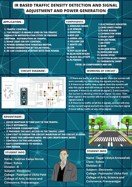 IR Based Traffic Density Detection And Signal Adjustment | Density Based Traffic System via IR Sensor