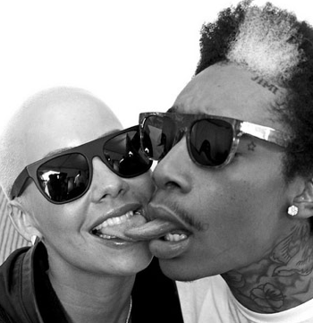 amber rose wiz khalifa pics. wiz khalifa and amber rose