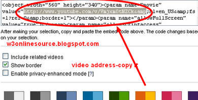 Embed video or youtube videos in website with html5