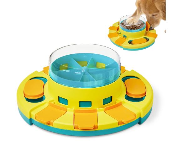 Review Potaroma Slow Feede Dog Puzzle Toy 2 Levels