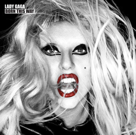 lady gaga born this way cd label. lady gaga 2011 album named