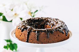 toasted sesame and sweetened condensed milk bundt cake