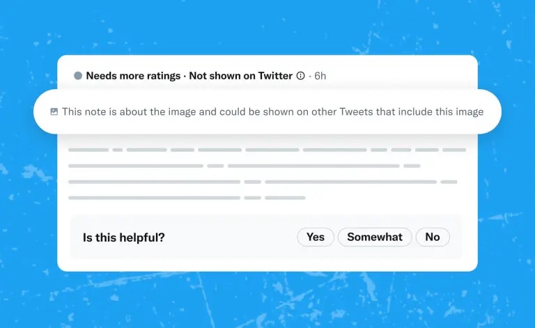 Twitter is testing community notes for images