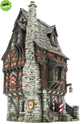 tabletop world timbered house