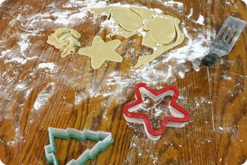 Making Christmas Cookies