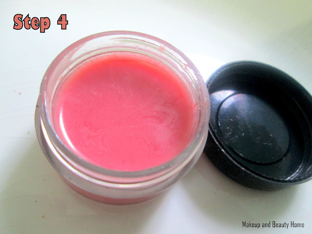 Homemade DIY lip gloss