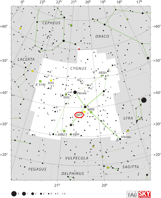 lokasi-messier-29-informasi-astronomi