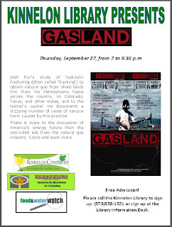 Gasland at the Kinnelon Library