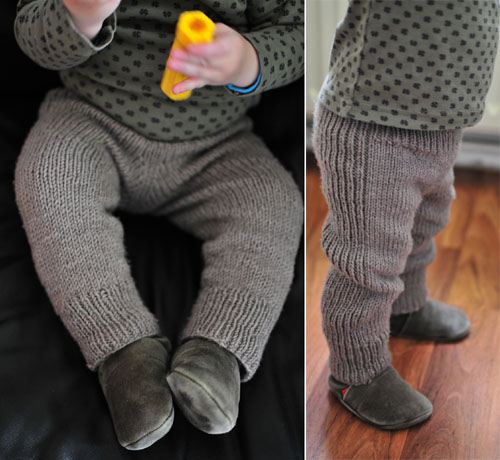 Knitted Pants - Free Pattern