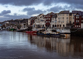 Phot of fishing boats in Maryport Harbour