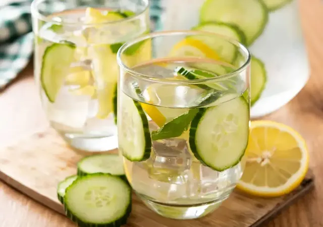 Customized Cucumber-Lemon Water
