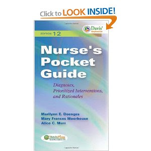 Nurse's Pocket Guide: Diagnoses, Prioritized Interventions and Rationales