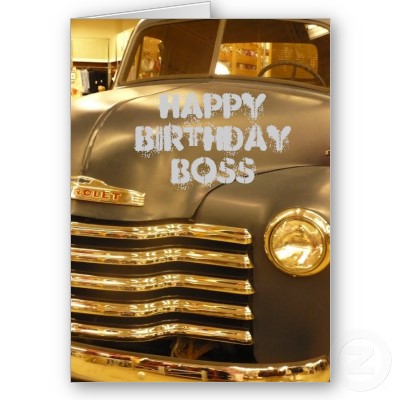 warm wishes, we are adding these special segment of Boss Birthday Cards