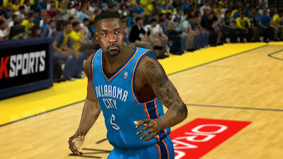 NBA 2K14 Kendrick Perkins Cyberface Patch