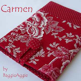 Beautiful red Kindle case handmade in Britain with gorgeous fabrics in polka dots and contemporary floral designs.