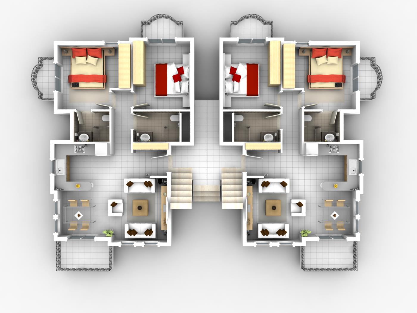 Apartment Plans Cad