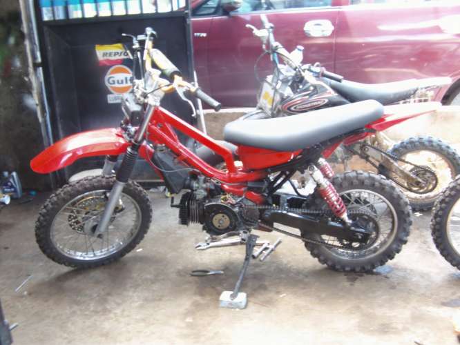 BMC (BANJIT MOTOR CROSS): modifikasi motor cross