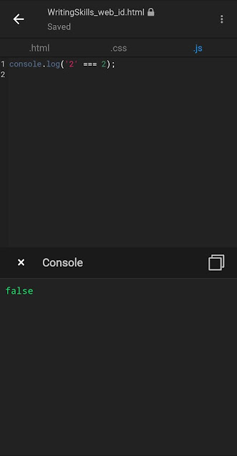 Contoh Strict Typing di JavaScript