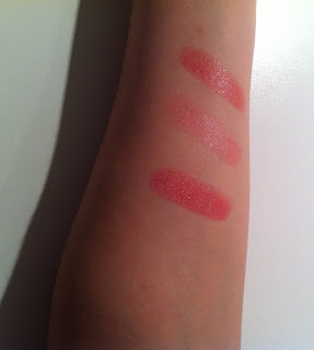 Chanel Rouge Coco Shine Lipstick swatches