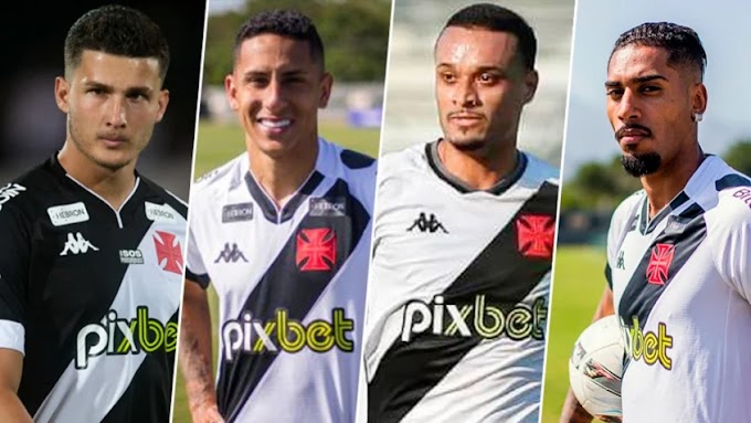 Vasco se despede de cinco jogadores em final de contrato