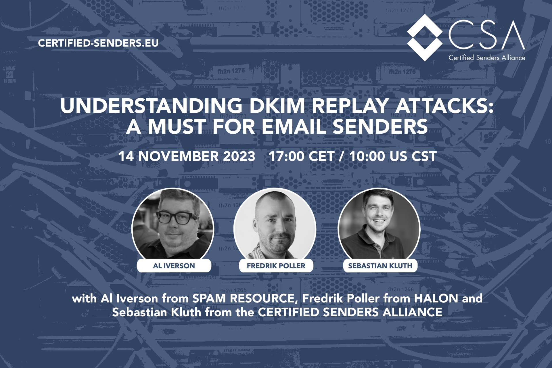 Join me and the CSA to learn about DKIM Replay Attacks