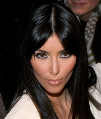 kim kardashian makeup routine. Kim Kardashian#39;s Cat Eye Look