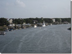 Crossing the IntraCoastal Waterway