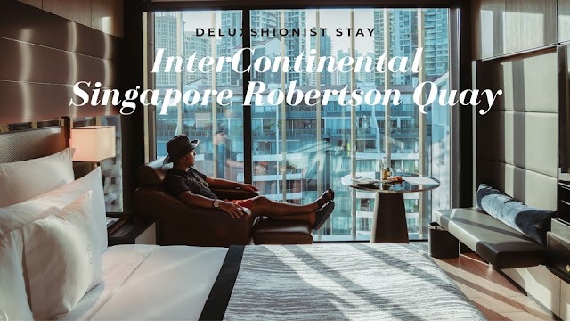 SUITES ROOM AT INTERCONTINENTAL SINGAPORE ROBERTSON QUAY VIDEO ROOM & HOTEL TOUR 