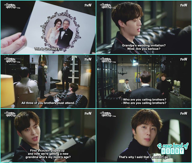  4 knights invitation for grandfather 5th wedding - Cinderella and 4 Knights - Episode 1 Review - Kdrama 2016