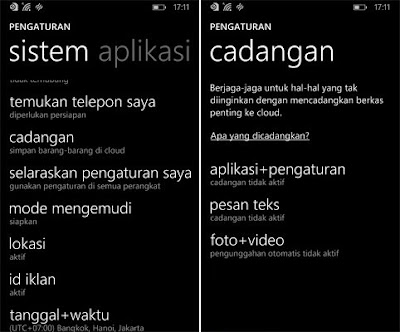 Cara Full Backup Windows Phone