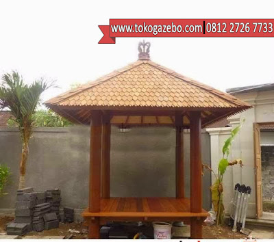 Gazebo Mini Minimalis Glugu Jepara