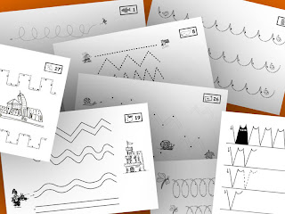 Schwungübungen Schreibschrift, LRS Übungen, LRS Übungsblätter, LRS Arbeitsblätter, LRS Material