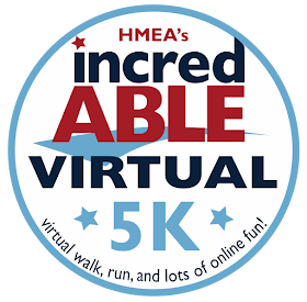 Sunday, May 17 is HMEA's Virtual incredABLE 5K