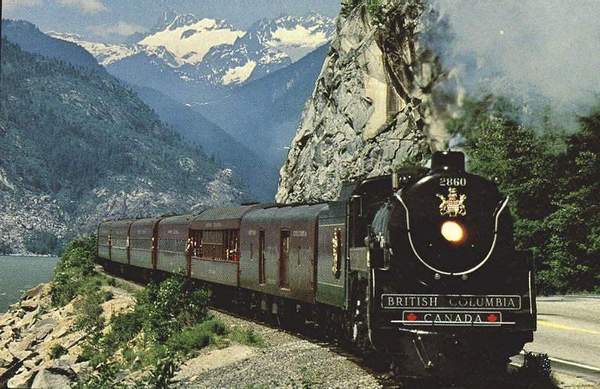 Essay-eh: The Royal Hudson Steam Train