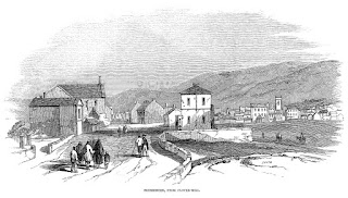 Mahony sketch of Skibbereen from Clover Hill.