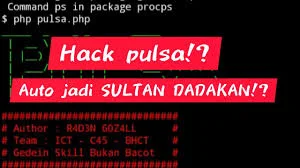 Cara Hack Pulsa