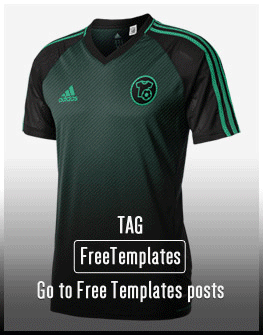Football Kit With V Neck T Shirt Psd Mockup Back View Download 67899839 Mockups Psd Design Template