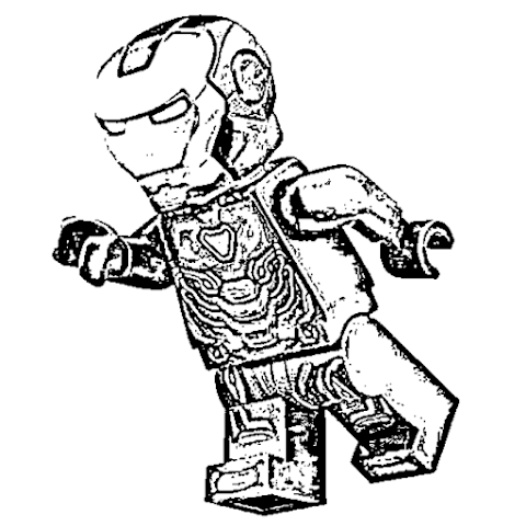 Lego Iron Man Coloring Pages | Lego Iron Man Drawing/Coloring | Printable Cartoon Photos | Cartoon Coloring Pages | Outline Vectors | Free Download