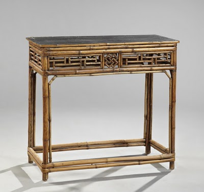 Bamboo Console Table1